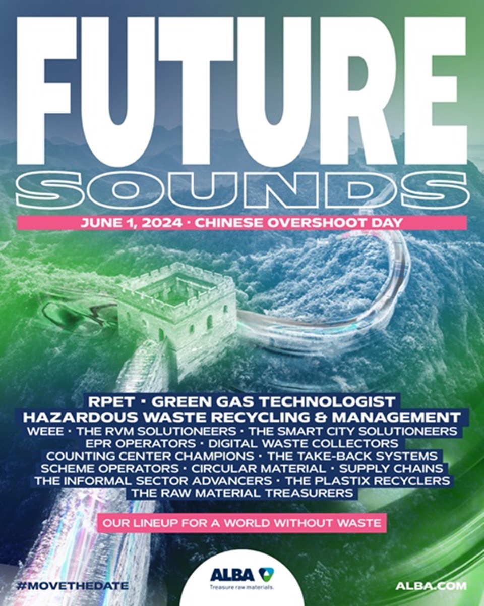 Future Sounds with our Lineup for a world without waste!