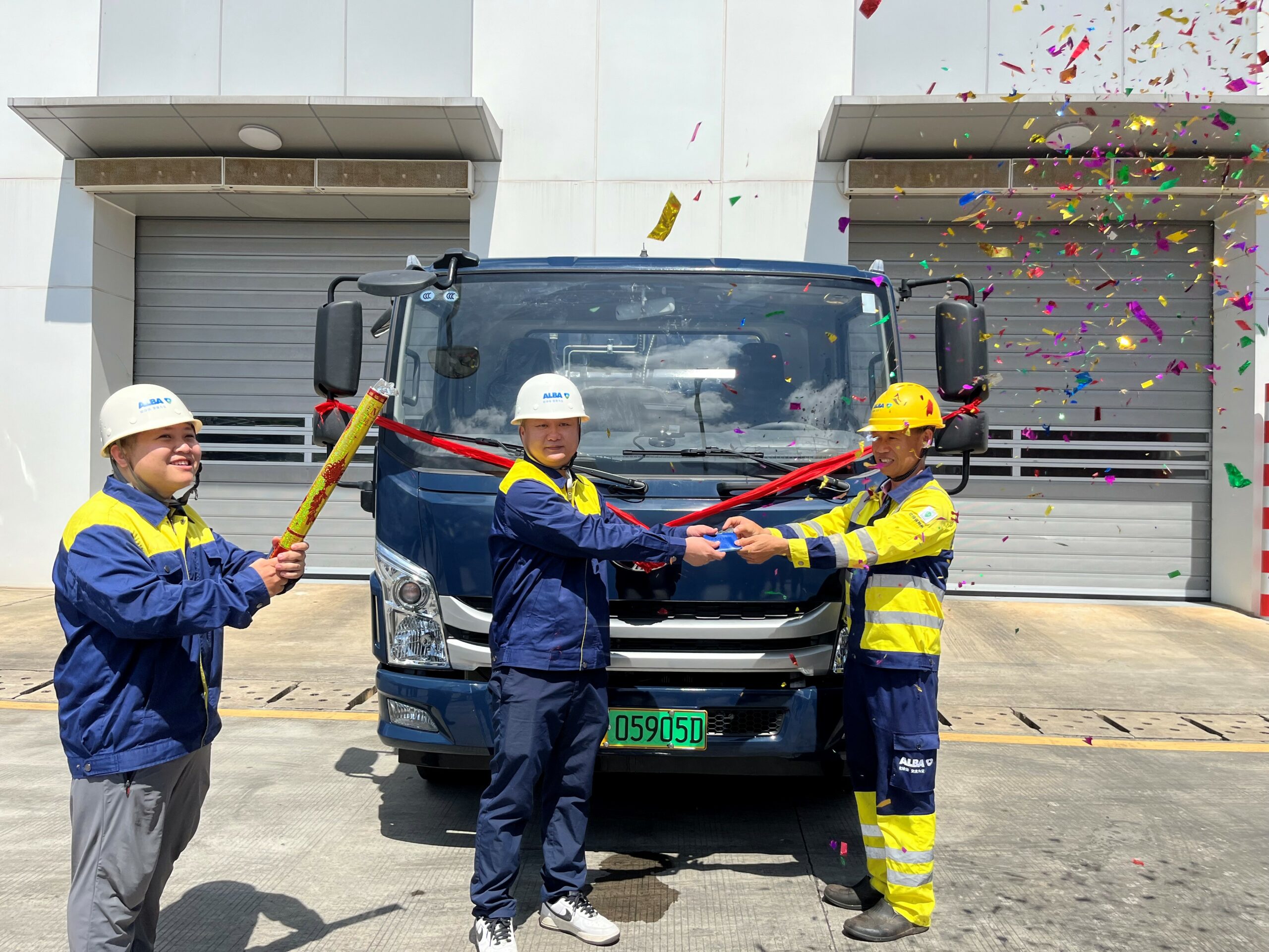 ALBA Hainan Launches First Fully Electric Food Waste Collection Vehicle